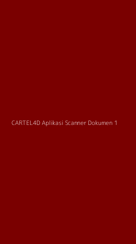 Tampilan Antarmuka Aplikasi Cartel4d Aplikasi Scanner Dokumen - 1