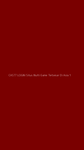 Tampilan Antarmuka Aplikasi Cas77 Login Situs Multi Game Terbesar Di Asia - 1