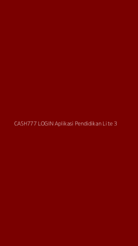 Tampilan Antarmuka Aplikasi Cash777 Login Aplikasi Pendidikan Lite - 3
