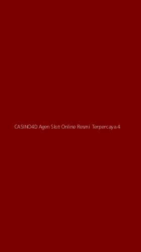 Tampilan Antarmuka Aplikasi Casino4d Agen Slot Online Resmi Terpercaya - 4