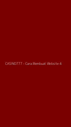 Tampilan Antarmuka Aplikasi CASINO777 - Cara Membuat Website - 4