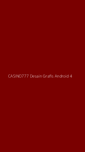 Tampilan Antarmuka Aplikasi Casino777 Desain Grafis Android - 4