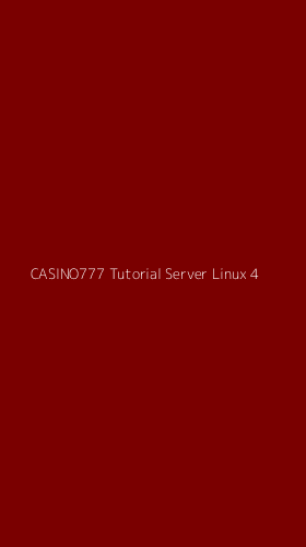 Tampilan Antarmuka Aplikasi Casino777 Tutorial Server Linux - 4
