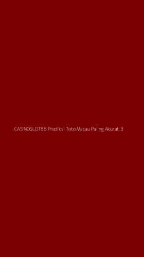 Tampilan Antarmuka Aplikasi Casinoslot88 Prediksi Toto Macau Paling Akurat - 3