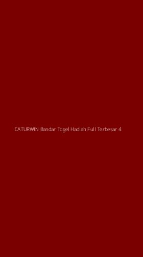 Tampilan Antarmuka Aplikasi Caturwin Bandar Togel Hadiah Full Terbesar - 4