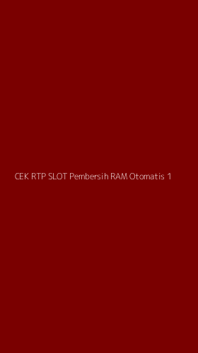 Tampilan Antarmuka Aplikasi Cek Rtp Slot Pembersih Ram Otomatis - 1