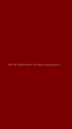 Tampilan Antarmuka Aplikasi Ceki138 Login Prediksi Toto Macau Paling Akurat - 1