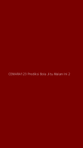 Tampilan Antarmuka Aplikasi Cemara123 Prediksi Bola Jitu Malam Ini - 2