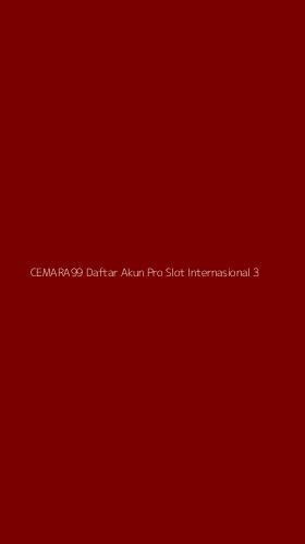 Tampilan Antarmuka Aplikasi Cemara99 Daftar Akun Pro Slot Internasional - 3