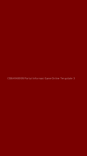 Tampilan Antarmuka Aplikasi Cemara9999 Portal Informasi Game Online Terupdate - 3