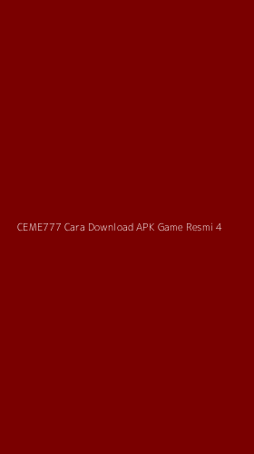 Tampilan Antarmuka Aplikasi Ceme777 Cara Download Apk Game Resmi - 4
