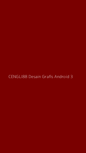 Tampilan Antarmuka Aplikasi Cengli88 Desain Grafis Android - 3