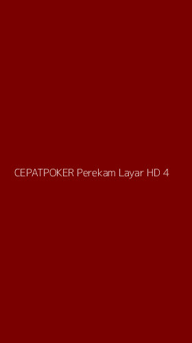 Tampilan Antarmuka Aplikasi Cepatpoker Perekam Layar Hd - 4