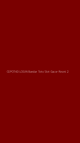 Tampilan Antarmuka Aplikasi Cepot4d Login Bandar Toto Slot Gacor Resmi - 2