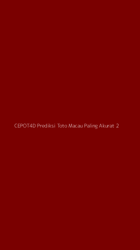Tampilan Antarmuka Aplikasi Cepot4d Prediksi Toto Macau Paling Akurat - 2