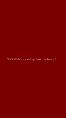 Tampilan Antarmuka Aplikasi Cerdas138 Cara Main Togel Colok Jitu Pemula - 2
