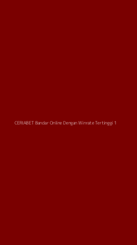 Tampilan Antarmuka Aplikasi Ceriabet Bandar Online Dengan Winrate Tertinggi - 1