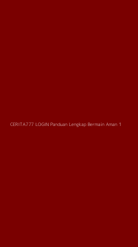 Tampilan Antarmuka Aplikasi Cerita777 Login Panduan Lengkap Bermain Aman - 1
