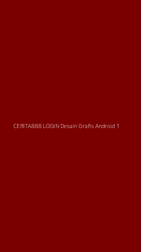 Tampilan Antarmuka Aplikasi Cerita888 Login Desain Grafis Android - 1