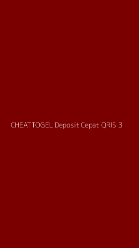 Tampilan Antarmuka Aplikasi Cheattogel Deposit Cepat Qris - 3