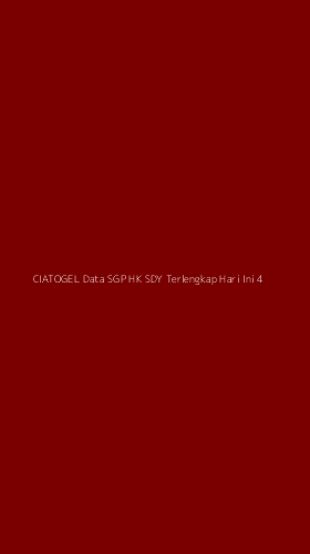 Tampilan Antarmuka Aplikasi Ciatogel Data Sgp Hk Sdy Terlengkap Hari Ini - 4