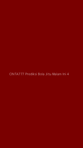 Tampilan Antarmuka Aplikasi Cinta777 Prediksi Bola Jitu Malam Ini - 4
