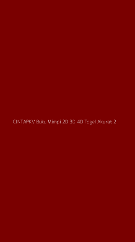 Tampilan Antarmuka Aplikasi Cintapkv Buku Mimpi 2d 3d 4d Togel Akurat - 2