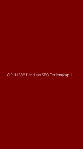 Tampilan Antarmuka Aplikasi Cipung88 Panduan Seo Terlengkap - 1