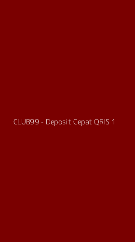 Tampilan Antarmuka Aplikasi CLUB99 - Deposit Cepat QRIS - 1