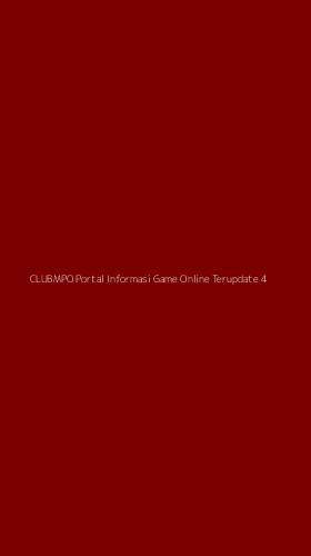 Tampilan Antarmuka Aplikasi Clubmpo Portal Informasi Game Online Terupdate - 4