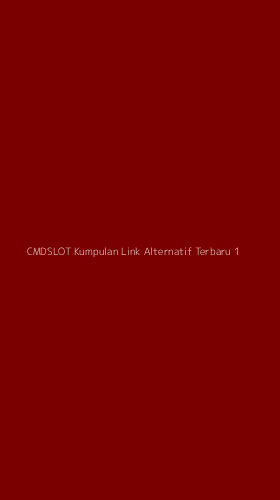 Tampilan Antarmuka Aplikasi Cmdslot Kumpulan Link Alternatif Terbaru - 1