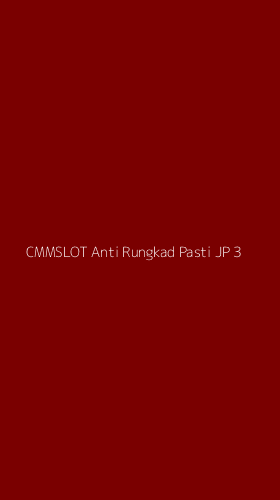 Tampilan Antarmuka Aplikasi Cmmslot Anti Rungkad Pasti Jp - 3