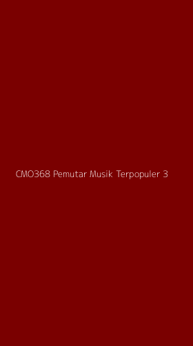 Tampilan Antarmuka Aplikasi Cmo368 Pemutar Musik Terpopuler - 3