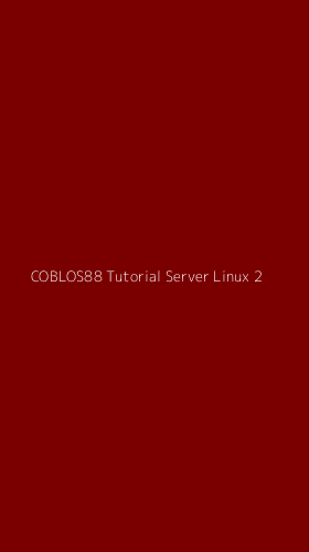 Tampilan Antarmuka Aplikasi Coblos88 Tutorial Server Linux - 2