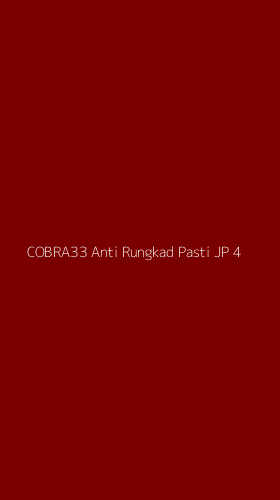 Tampilan Antarmuka Aplikasi Cobra33 Anti Rungkad Pasti Jp - 4