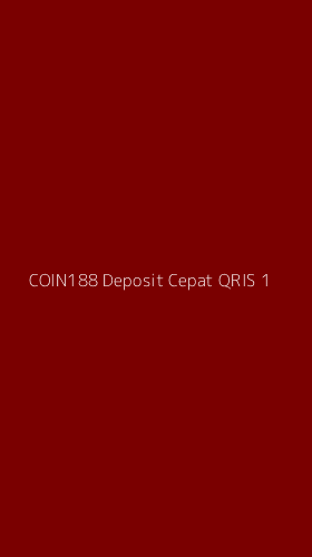 Tampilan Antarmuka Aplikasi Coin188 Deposit Cepat Qris - 1