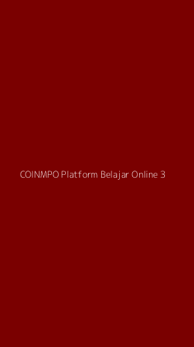 Tampilan Antarmuka Aplikasi Coinmpo Platform Belajar Online - 3