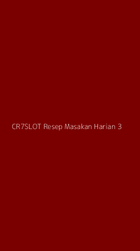 Tampilan Antarmuka Aplikasi Cr7slot Resep Masakan Harian - 3
