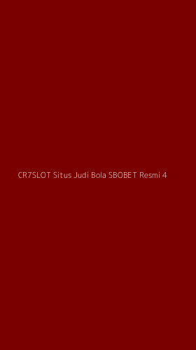 Tampilan Antarmuka Aplikasi Cr7slot Situs Judi Bola Sbobet Resmi - 4