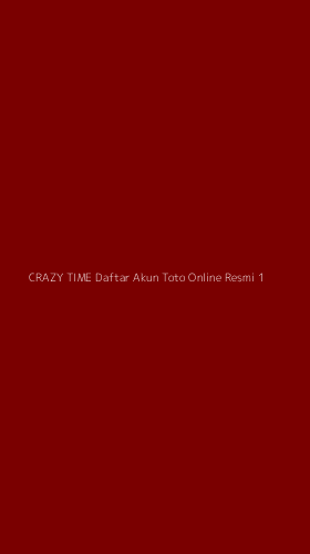 Tampilan Antarmuka Aplikasi Crazy Time Daftar Akun Toto Online Resmi - 1