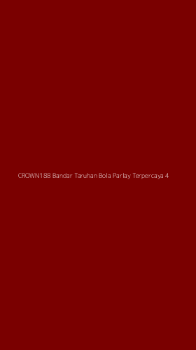 Tampilan Antarmuka Aplikasi Crown188 Bandar Taruhan Bola Parlay Terpercaya - 4