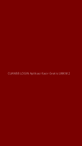 Tampilan Antarmuka Aplikasi Cuan88 Login Aplikasi Kasir Gratis Umkm - 2