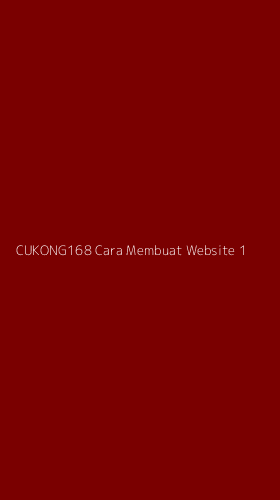 Tampilan Antarmuka Aplikasi Cukong168 Cara Membuat Website - 1