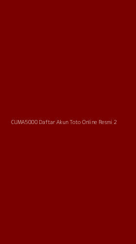 Tampilan Antarmuka Aplikasi Cuma5000 Daftar Akun Toto Online Resmi - 2