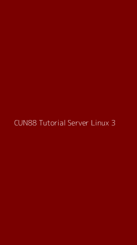 Tampilan Antarmuka Aplikasi Cun88 Tutorial Server Linux - 3