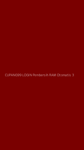Tampilan Antarmuka Aplikasi Cupang99 Login Pembersih Ram Otomatis - 3