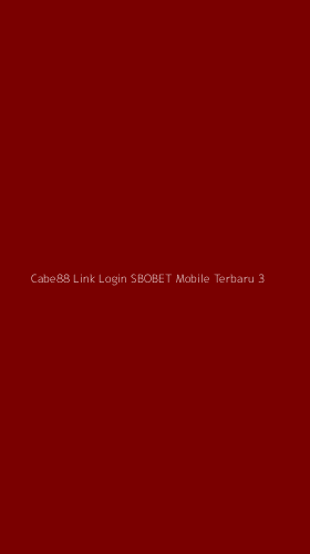 Tampilan Antarmuka Aplikasi Cabe88 Link Login Sbobet Mobile Terbaru - 3