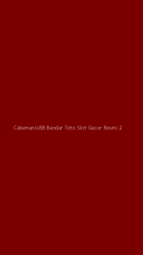 Tampilan Antarmuka Aplikasi Cabemanis88 Bandar Toto Slot Gacor Resmi - 2
