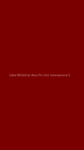 Tampilan Antarmuka Aplikasi Cabor88 Daftar Akun Pro Slot Internasional - 3