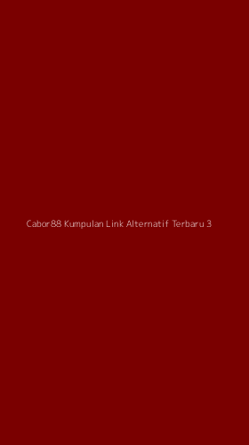 Tampilan Antarmuka Aplikasi Cabor88 Kumpulan Link Alternatif Terbaru - 3